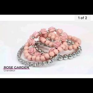 Paparazzi Rose Garden Grandeur Stretch Bracelets NWT